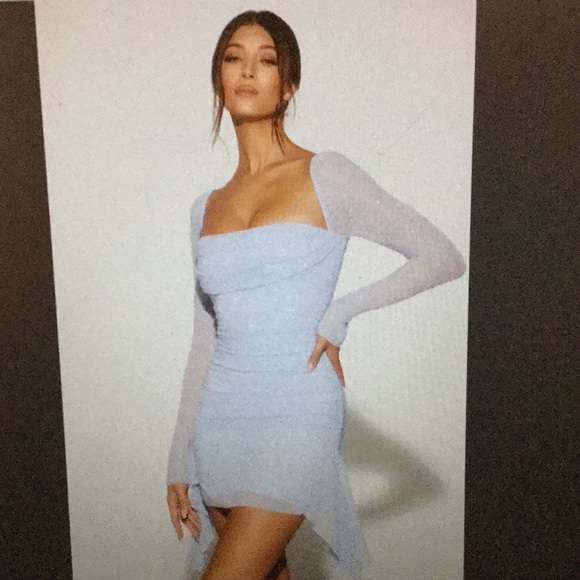 Oh POLLY Ferrara embellished mini dressNWT - Picture 4 of 15